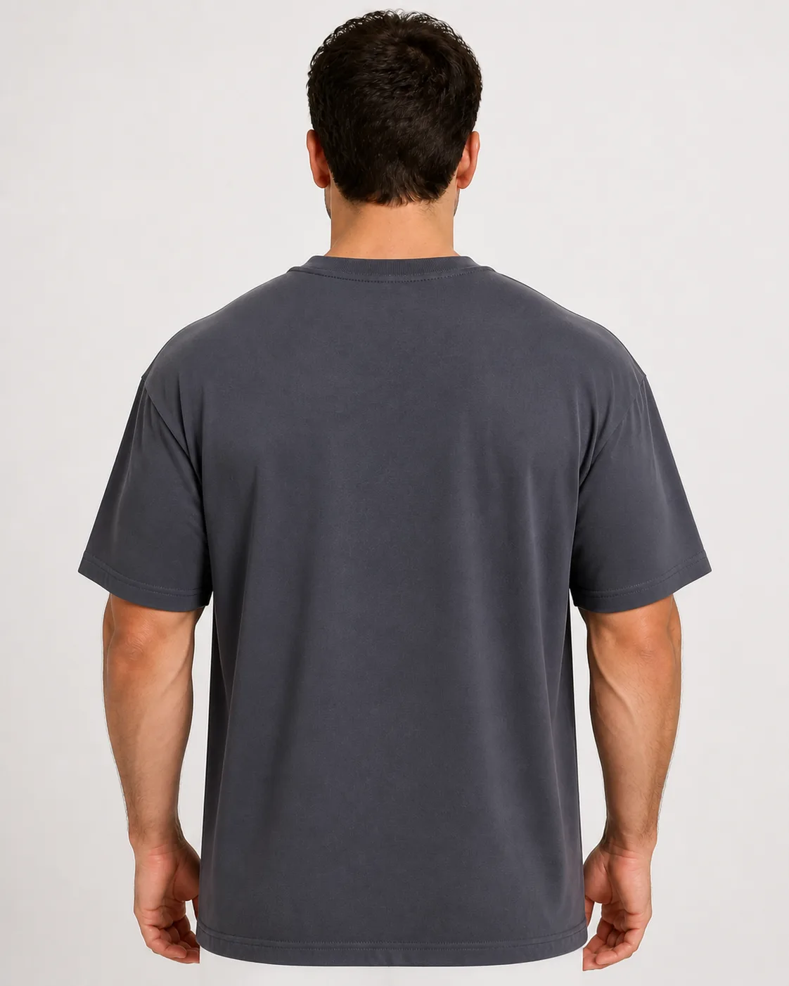 over size charcoal gray