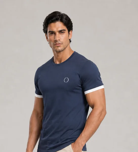ringer navy blue